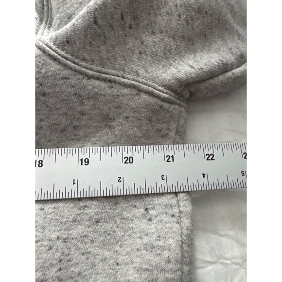 Carhartt Youth M Sherpa Lined Zip Hoodie Gray Relaxed Fit Full Zip Jacket Warm - Picture 8 of 10
